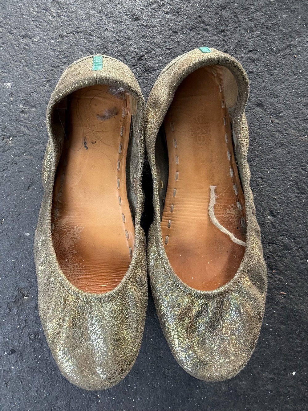 Project Starstruck Turks Ballet Flats Size 8